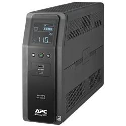 APC UPS, 1350VA Sinewave UPS Battery Backup & Surge Protector, BR1350MS Backup Battery with AVR, (2) USB Charger Ports, Back-UPS PRO Uninterruptible Power Supply Black