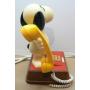 SNOOPY AND WOODSTOCK PHONE PUSH BUTTON DATED 1976