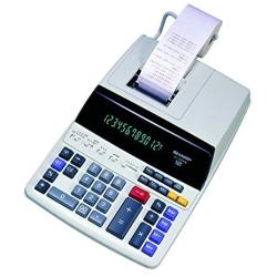 Sharp EL-1197PIII Heavy Duty Color Printing Calculator with Clock and Calendar