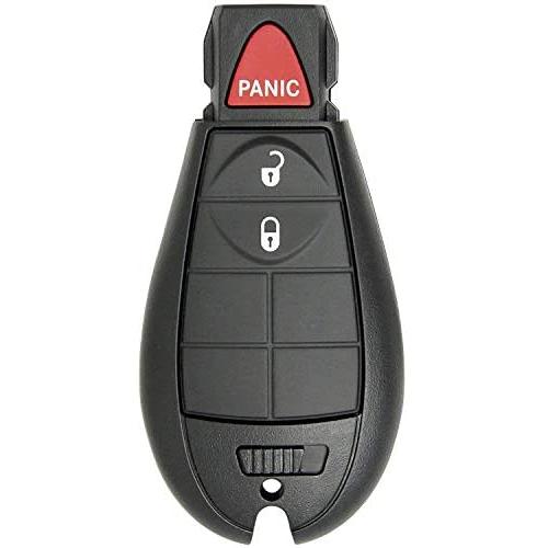 BESTHA Car Key Fob Replacement Keyless Entry Remote Fobik GQ4-53T for 2013-2018 Dodge Ram 1500 2500 3500