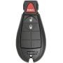 BESTHA Car Key Fob Replacement Keyless Entry Remote Fobik GQ4-53T for 2013-2018 Dodge Ram 1500 2500 3500