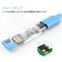 Quntis Lightning Cable Certificated 3 Pack 6ft iPhone Cord for iPhone X 8 8 Plus 7 7 Plus 6s 6s Plus 6 6 Plus SE 5s 5c 5 iPad Mini iPad Air iPad Pro iPod and More - Blue