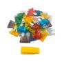 JABINCO 35Pcs -Blade Fuse Set, 5/7.5/10/ 15/20/ 25/30 AMP Fuse,Assorted Car Truck