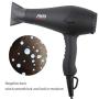 1875w Professional Tourmaline Hair Dryer,Negative Ionic Salon Hair Blow Dryer,DC Motor Light Weight Low Noise Hair Dryers with Diffuser & Concentrator