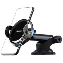 KOAKUMA Wireless Car Charger Mount, Automatic Clamping Wireless Charging Phone Holder for Car, 15W Qi-Certified Compatible iPhone 11 Pro Max/Xs Max/X/XS/XR/8, Samsung Galaxy S10/S10+/S9/S9+ Note9