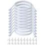 SinLoon T5 T8 LED Lamp Connecting Wire Ceiling Lights Daylight LED Integrated Tube Cable Linkable Cords for LED Tube Lamp Holder Socket Fittings with Cables(4.9FT/1.5M,10-Pack)