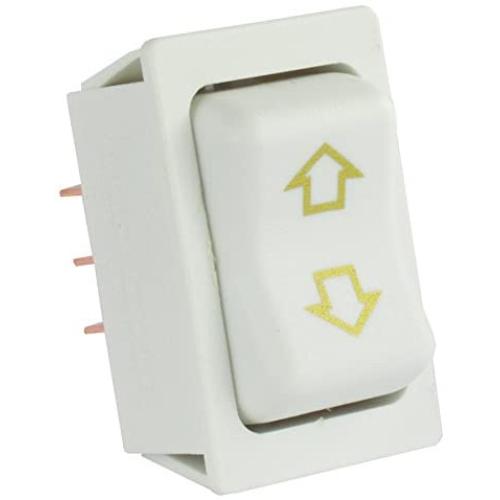 JR Products 12095 White Replacement Slide-Out High Current Motor Switch
