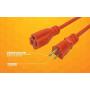 Woods 0626 14/3 Outdoor SJTW Vinyl Extension Cord, 50-Foot, Orange