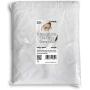 AMZ Disposable Overalls. Pack of 5 White Adult Overalls X-Large Size. Laminated Non-Woven Fabric Apparel with Attached Hood, Zipper Front Entry, Elastic Wrists, Elastic Ankles. Unisex Poly Clothing.