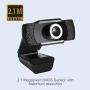 Adesso CyberTrack H4 Webcam 1080P HD USB Webcam with Built-in Microphone, Black