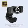 Adesso CyberTrack H4 Webcam 1080P HD USB Webcam with Built-in Microphone, Black