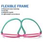 Zasun Kids Blue Light Blocking Glasses 2 Pack, UV Protection & Anti Eyestrain Computer Video Gaming Glasses for Kids Boys Girls Age 3-12 (Pink Green +Blue Yellow)