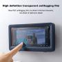 Shower Phone Holder，Wall Mount Phone Holder，Shower Phone，Bathroom Phone Shelf Shower，Bathroom Phone Holder，Punch-Free Touchable Screen Wall Mounted Phone Case (Dark Blue)