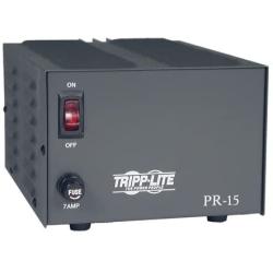 Tripp Lite PR15 DC Power Supply 15A 120V AC Input to 13.8V DC Output TAA GSA