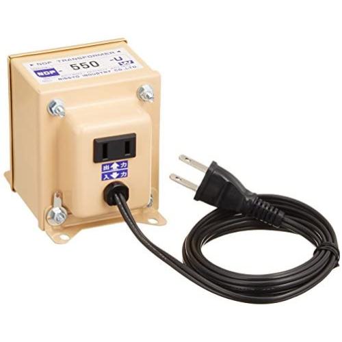 Down Transformer 550W 120V: 100V NDF-550U by Nissyo Kogyo