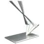 ArtsOnDesk Modern Art Desk iPhone Stand St204 Stainless Steel Satin Finish Patent Registered -- Especially Designed for Typing Compatible with all iPhones Google Pixel Samsung Mobile Ipad Perfect Gift