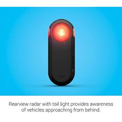 Garmin Varia RTL515, Cycling Rearview Radar with Tail Light, Visual and Audible Alerts for Vehicles Up to 153 Yards Away, 010-02376-00, One Size