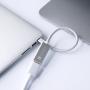 Mini DisplayPort to HDMI Adapter [Super Slim, Aluminum Shell, Nylon Braided] - iVanky Thunderbolt to HDMI Adapter for MacBook Air/Pro, Microsoft Surface Pro/Dock, Monitor, Projector and More - Silver