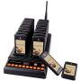 CallToU 20 Restaurant Pager Buzzers Guest Waiting Pager + 1 Keypad Caller Wireless Paging System Calling System for Church Food Truck Coffee Shop Clinic Nursery