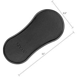 SZYAN Computer Arm Rest for Desk, Adjustable Arm Rest Support for Computer Desk Ergonomic Arm Rest Extender Rotating Mouse Pad Holder for Table, Office, Chair, Desk, Black