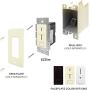 HitLights Dimmable Driver and Dimmer Switch Single Integrated Unit with Neutral White LED Light Strip, 40W Wall Dimmer, CRI 90+ LED Light Strip