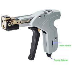 Knoweasy Stainless Steel Cable Tie Gun for Stainless Steel Cable Ties,Stainless Cable Tie Tool