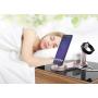 [Upgraded] Wireless Charger, Bonus - QC3.0 Adapter, 6 in 1 Charging Dock Station, USB Swivel Stand for Smart Phones, iPhone 12Pro, Galaxy S10, ​Airpods Pro 2, iWatch 5(Origin Charger REQ`D), Rose Gold