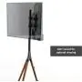 VIVO Artistic Easel 45 to 65 inch LED LCD Screen, Studio TV Display Stand, Adjustable TV Mount with Swivel and Tripod Base STAND-TV65A