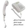 Telephone Cord Detangler, Uvital Anti-Tangle Phone Cable 360 Degree Rotating Landline Swivel Cord Untangler(White,2 PCS)