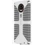 Speck Products CandyShell Grip Case for Moto Z Force Droid Smartphone, White/Black