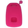 Ezzy Auto Hot Pink Silicone Key Fob Case Key Cover Jacket Holder Protector fit for 2013-2017 Honda Accord Sports