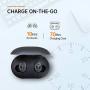 TRANYA M10 Bluetooth 5.0 Wireless Earbuds with Wireless Charging Case TWS Stereo Headphones in Ear 14.2mm Driver Quad-Mic System aptX Headset Premium Sound with Deep Bass