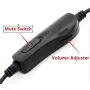 VoiceJoy 2.5mm Phone Headset w/Noise Canceling Boom Mic in-line Volume Mute-Switch for Panasonic Cordless Phones and Grandstream Polycom Cisco Linksys SPA Panasonic Gigaset AT&T VoiceJoy 2.5mm Phone Headset w/Noise Canceling Boom Mic in-line Volume Mute-Switch for Panasonic Cordless Phones and Grandstream Polycom Cisco Linksys SPA Panasonic Gigaset AT&T