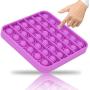Push pop pop Bubble Sensory Toy, Autism Special Needs Stress Reliever Silicone Stress Reliever Toy, Squeeze Sensory Toy（3 Pack）