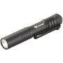 Streamlight MicroStream Ultra-compact Aluminum body with AAA alkaline battery, 3.5 Inch - 1.04 oz - 45 Lumens - 66318, Black