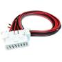 E-Car Connection 16-Pin Female Connector OBD2 Fixed Harness OBDII Assembled Plug Dash Port Wires (for Toyota/Honda/Truck Vehicles)