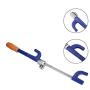 Blueshyhall Anti Theft Device Car Steering Wheel Lock Antitheft Lock Security Lock, Blue and Yellow