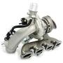 Turbocharger 55565353 667-203 w/Gaskets. Match with Turbine Oil Return Pipe & Oil Feed Line & Positive Crank Ventilation Valve Pipe Compatible with Chevy Cruze Sonic Trax & Buick Encore 1.4T