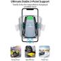 VICSEED Wireless Car Charger Mount, 3rd Generation Auto-Clamping 10W Qi Fast Charging Car Mount Wireless Car Charger CD Slot Air Vent Phone Holder Fit for iPhone 12 11 Pro Max Galaxy S21 Note 20 etc