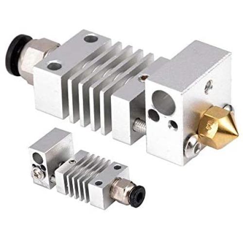 Metal Hotend Kit, Titanium Alloy Thermal Heat Break for CR-10 3D Printer