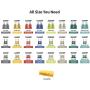 MulWark 272pc Blade Car Fuses Automotive Assortment Kit - Standard & Mini & Low Profile Mini(2A 5A 10A 15A 20A 25A 30A 35A), w/A Fuse Puller For Car Boat Truck SUV RV Auto Fuses