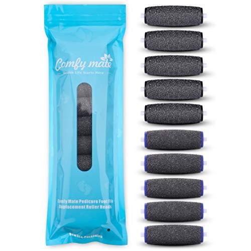 IMPROVED 5 Extra Coarse & 5 Regular Coarse Replacement Refill Roller for Amope Pedi Refills Electronic Perfect Foot File