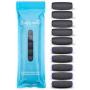IMPROVED 5 Extra Coarse & 5 Regular Coarse Replacement Refill Roller for Amope Pedi Refills Electronic Perfect Foot File