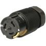 Southwire 19190008 6/3 & 8/1 SEOW 50 Amp, 125/250-Volt Outdoor Extension Cord CA-Style CS63 Twist-Lock, Custom Blended Jacket, Extra Hard Usage Cord, 100-Feet, 100-Foot, Black