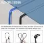 Cat 6 Ethernet Cable 15ft (at a Cat5e Price but Higher Bandwidth) Flat Internet Network Cable - Cat6 Ethernet Patch Cable Short - Cat6 Computer Cable with Snagless RJ45 Connectors - Black