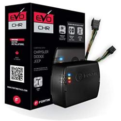 Fortin EVO-CHRT4 Stand-Alone Add-On Remote Start Car Starter System for Chrysler Dodge Jeep Fobik Smart Key Vehicles