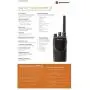 BPR40 Mag One by Motorola VHF(150-174 MHz) 8 Channel 5 Watts Model Number AAH84KDS8AA1AN - Requires Programming