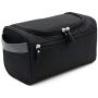 Tumecos Toiletry Dopp Kit Travel Electronics Organizer Shaving Accessories Bag (Black1)