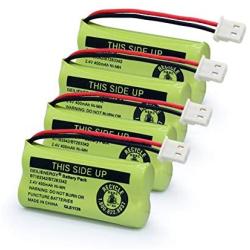 GEILIENERGY BT183342 BT283342 BT162342 BT262342 BT166342 BT266342 Phone Battery for Vtech CS6719 CS6419 CS6649 DS6151 AT&T CL4940 EL52300 Cordless Phone (Pack of 4)