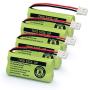 GEILIENERGY BT183342 BT283342 BT162342 BT262342 BT166342 BT266342 Phone Battery for Vtech CS6719 CS6419 CS6649 DS6151 AT&T CL4940 EL52300 Cordless Phone (Pack of 4)